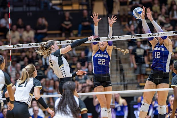 Washington has relied on the breakout year of Katy Wessels (12) and the addition of Alexa Markley (22) from Penn State.