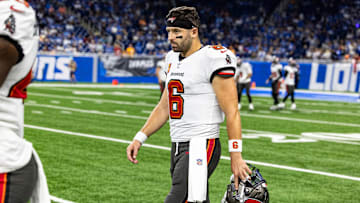 Tampa Bay Buccaneers QB Baker Mayfield caught a stray from a former players who doesn't think he's "elite"