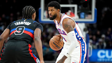 Philadelphia 76ers v Detroit Pistons