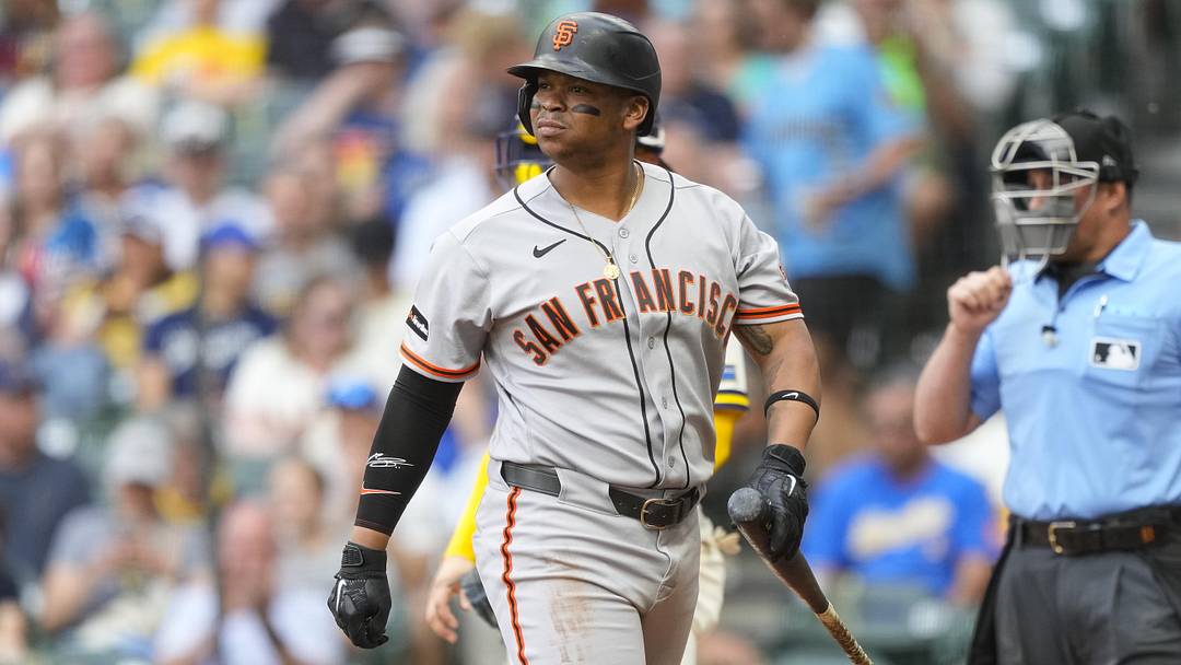 San Francisco Giants first baseman Rafael Devers.