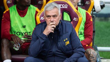 José Mourinho con la ROMA