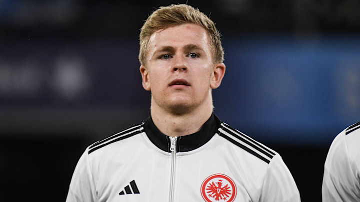 Jonathan Burkardt ist bei Eintracht Frankfurt voll eingeschlagen Jonathan Burkardt ist bei Eintracht Frankfurt voll eingeschlagen