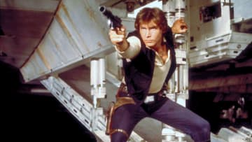 Harrison Ford as Han Solo in "Star Wars: Episode IV - A New Hope"