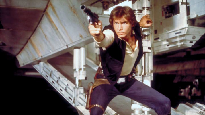 Harrison Ford as Han Solo in "Star Wars: Episode IV - A New Hope"