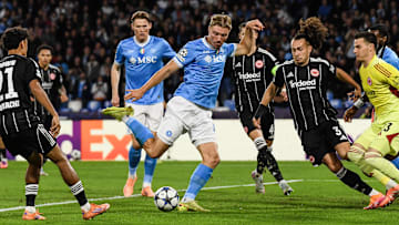 SSC Napoli v Eintracht Frankfurt - UEFA Champions League 2025/26 League Phase MD4