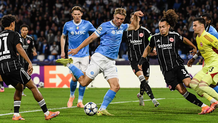 SSC Napoli v Eintracht Frankfurt - UEFA Champions League 2025/26 League Phase MD4 SSC Napoli v Eintracht Frankfurt - UEFA Champions League 2025/26 League Phase MD4