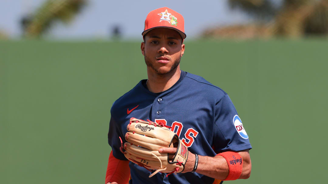 Houston Astros shortstop Jeremy Pena (3)