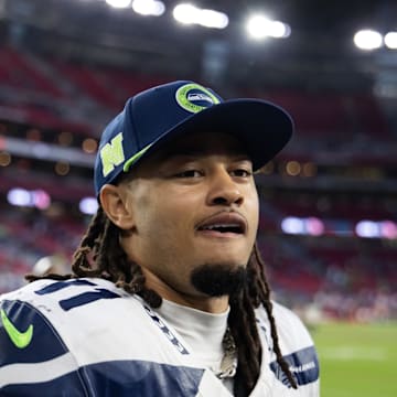 Seattle Seahawks wide receiver Jaxon Smith-Njigba against the Arizona Cardinals at State Farm Stadium.