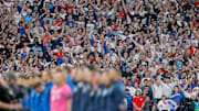 Tifosi azzurri a Wembley
