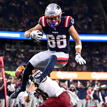 Efton Chism III made the Patriots' 53-man roster as an undrafted free agent