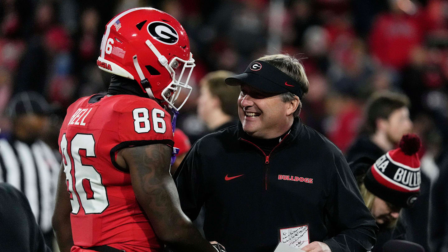 Georgia Football's Dillon Bell Listed as Top 50 Wide Receiver in College Football