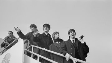 The Beatles at London Airport