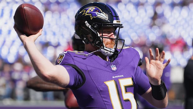 Baltimore Ravens Quarterback Cooper Rush