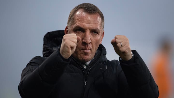 Celtic v Rangers - Premier Sports Cup Final GLASGOW, SCOTLAND - DECEMBER 15: Brendan Rodgers, Manager of Celtic, celebrates during the Premier Sports Cup Final between Celtic and Rangers at Hampden Park on December 15, 2024 in Glasgow, Scotland. (Photo by Joe Prior Visionhaus via ) ***Local Caption*** Brendan Rodgers Glasgow Hampden Park Scotland United Kingdom Copyright: xVisionhausx 776244921 Celtic v Rangers - Premier Sports Cup Final GLASGOW, SCOTLAND - DECEMBER 15: Brendan Rodgers, Manager of Celtic, celebrates during the Premier Sports Cup Final between Celtic and Rangers at Hampden Park on December 15, 2024 in Glasgow, Scotland. (Photo by Joe Prior Visionhaus via ) ***Local Caption*** Brendan Rodgers Glasgow Hampden Park Scotland United Kingdom Copyright: xVisionhausx 776244921