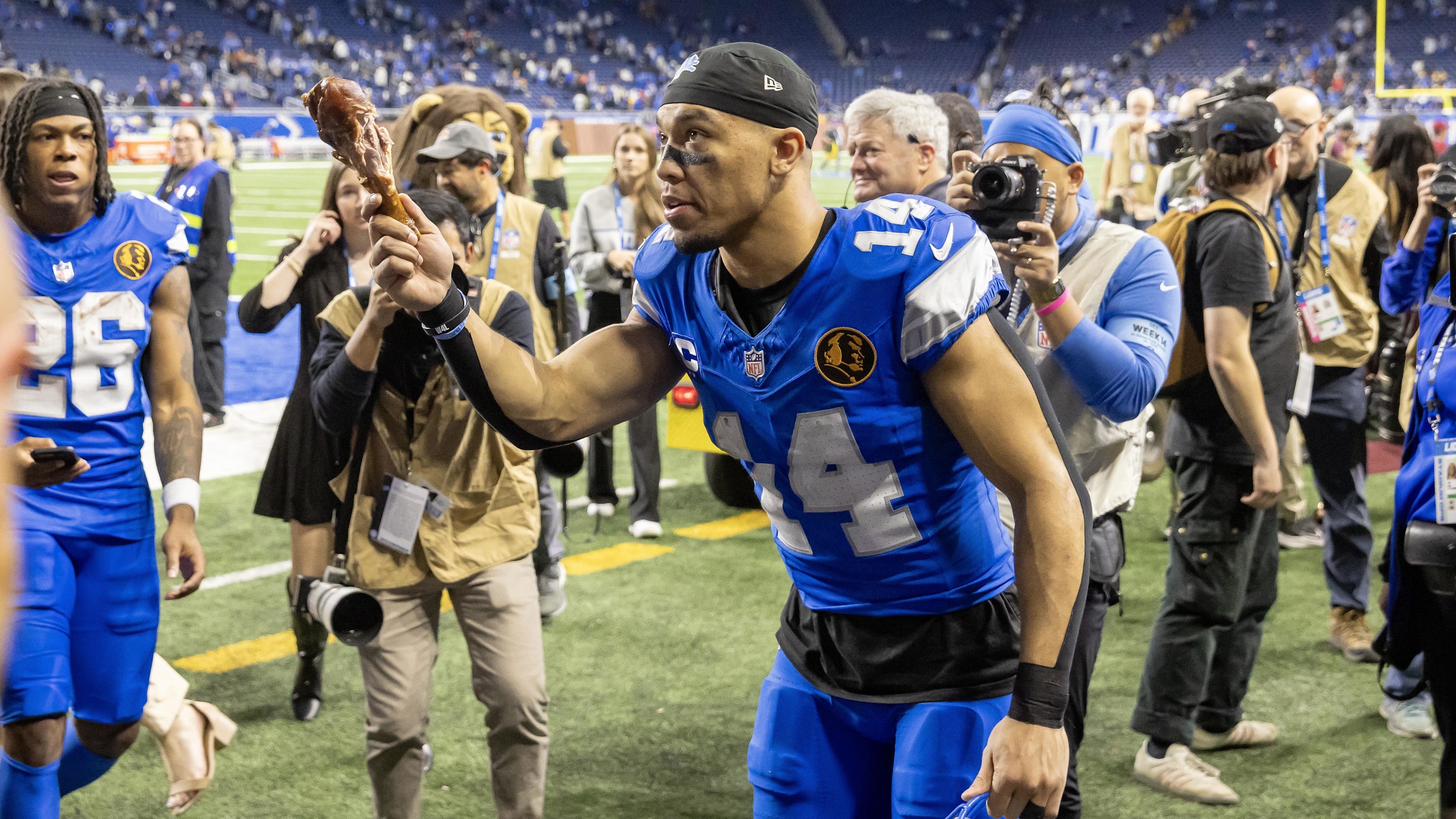 Packers vs. Lions Best Anytime Touchdown Scorer Picks for Thanksgiving Day in NFL Week 13