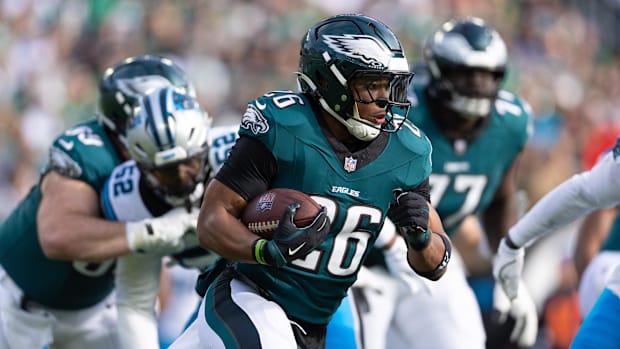 The Chiefs will need to find a way to quiet Barkley, who has served as a centerpiece of the Eagles’ offense. 