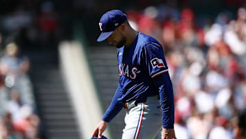 Texas Rangers v Los Angeles Angels