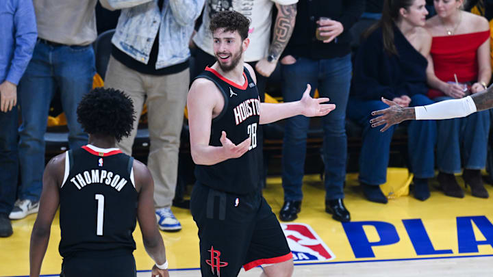 The Houston Rockets struggled to shoot vs. Warriors