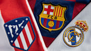Atlético Madrid, FC Barcelona y Real Madrid 