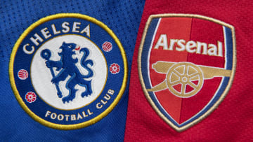The Arsenal and Chelsea Club Badges