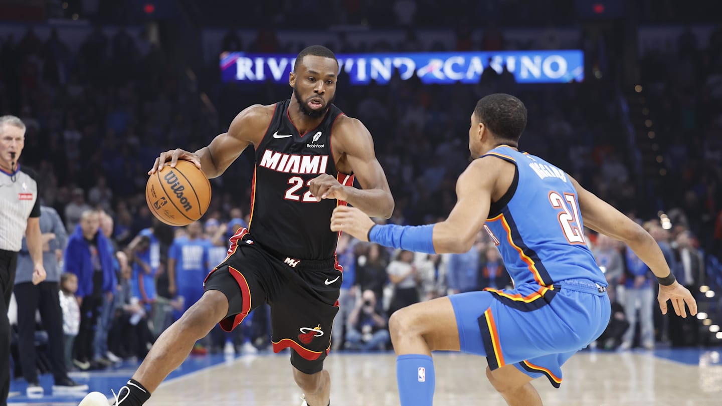 NBA Fans React To Andrew Wiggins’ Performance In Heat-Thunder Game