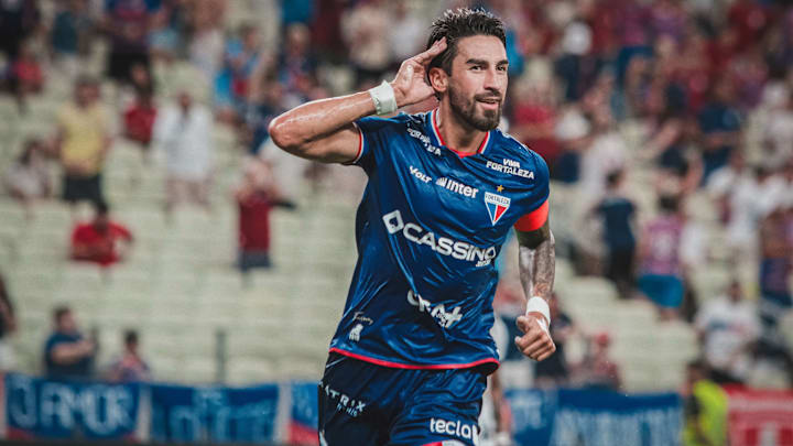 juan martín lucero, camisa 9 do fortaleza em 2025