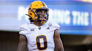 Arizona State Sun Devils wide receiver Jordyn Tyson (0).