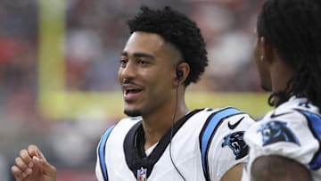 Carolina Panthers quarterback Bryce Young