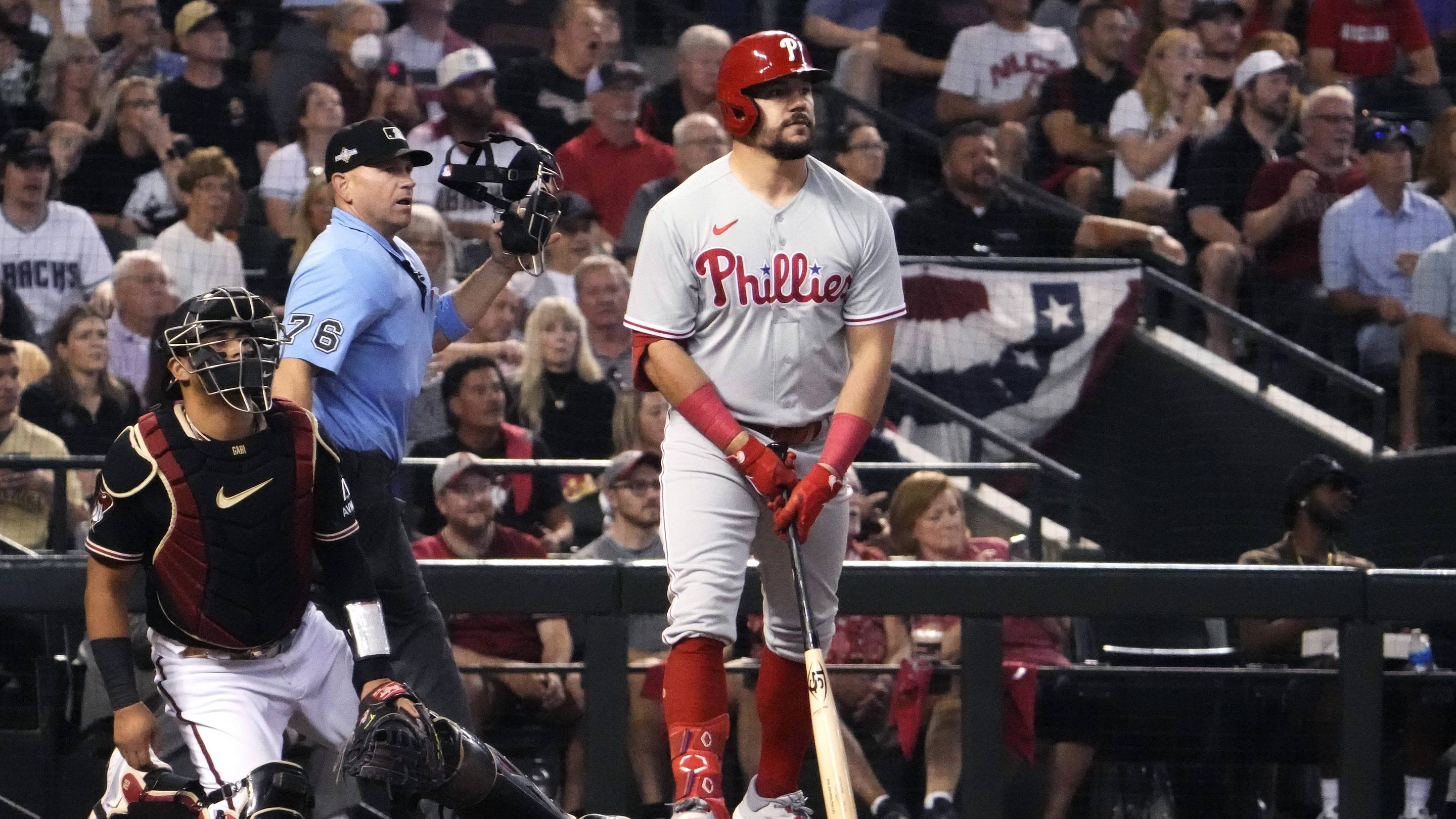 Schwarber has 31 home runs this season, the most in the majors.