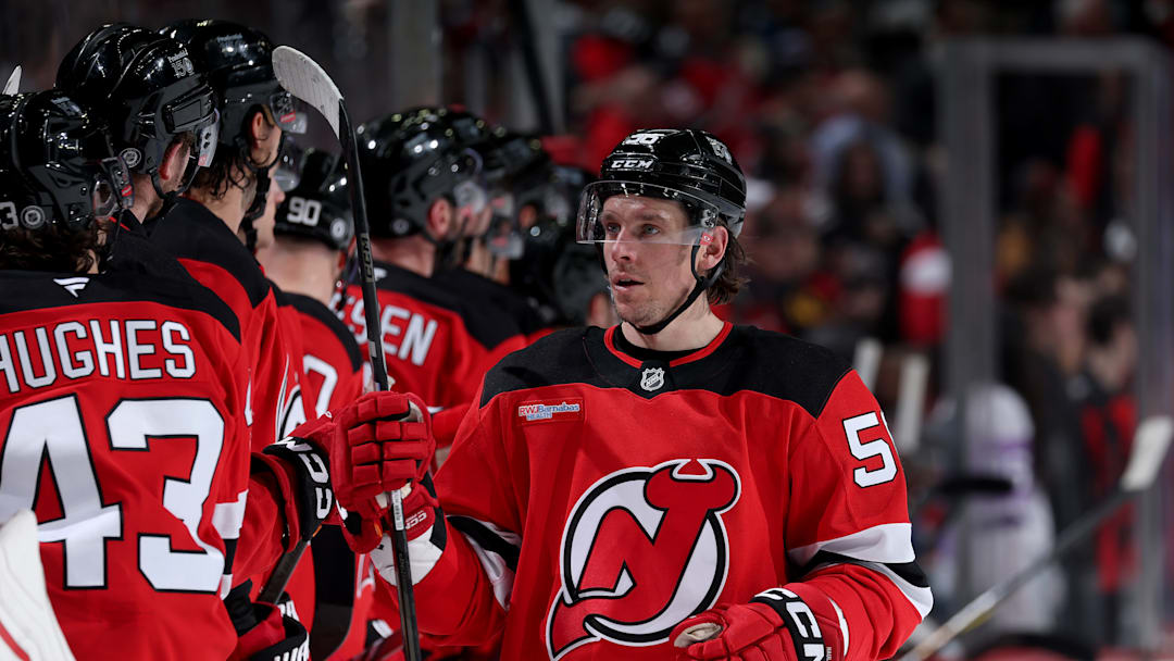 Vancouver Canucks v New Jersey Devils