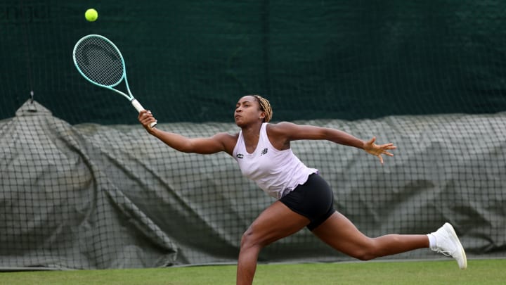 Coco Gauff at Wimbledon