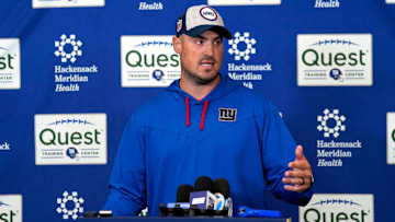 New York Giants offensive coordinator Mike Kafka