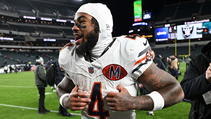 Chicago Bears running back D'Andre Swift