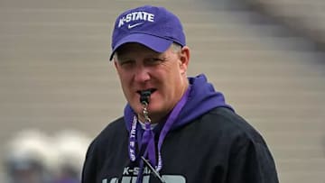 Klieman while at a Kansas State football practice.