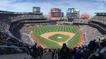 Baseball. MLB. New York Mets Vs Miami Marlins, Citi Field, New York. USA.