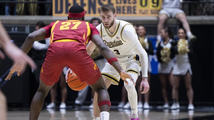 ; Purdue Boilermakers guard Braden Smith (3)