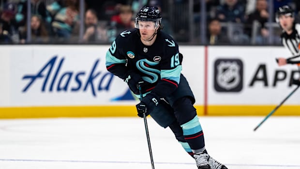 Seattle Kraken forward Jared McCann