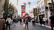 People Hit The Stores To Finish Up Their Christmas Shopping