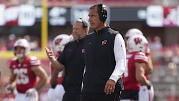 Luke Fickell, Wisconsin Badgers. (Mandatory Credit: Jeff Hanisch-Imagn Images)