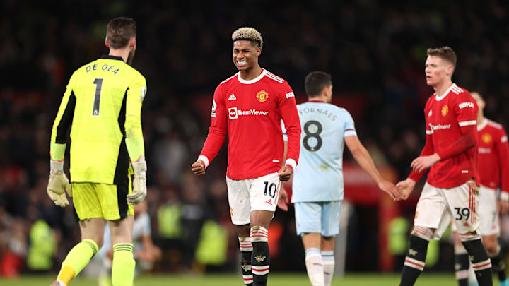 David De Gea, Marcus Rashford