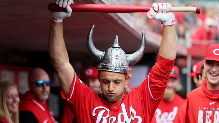 Cincinnati Reds infielder Jason Vosler