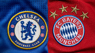 The Club Badges of Chelsea and FC Bayern Munich