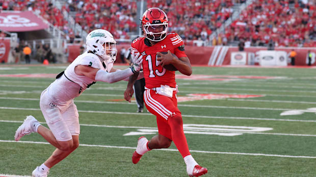 Utah Utes quarterback Byrd Ficklin