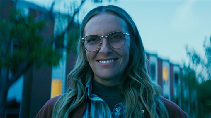 WAYWARD. Toni Collette as Evelyn Wade in episode 101 of Wayward