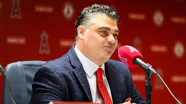 Los Angeles Angels general manager Perry Minasian