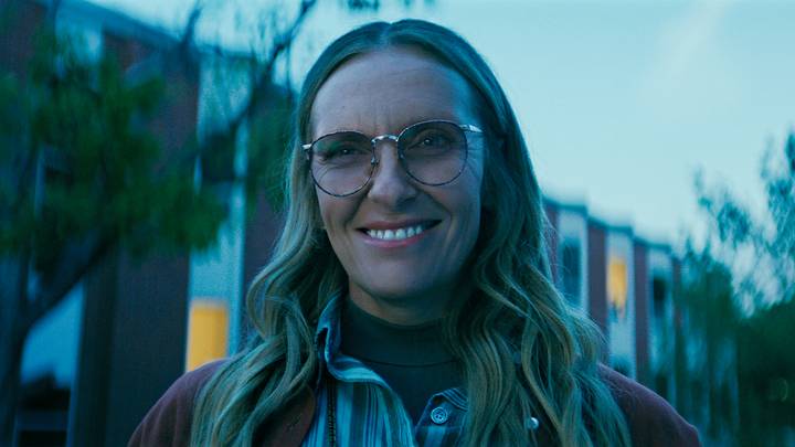 WAYWARD. Toni Collette as Evelyn Wade in episode 101 of Wayward