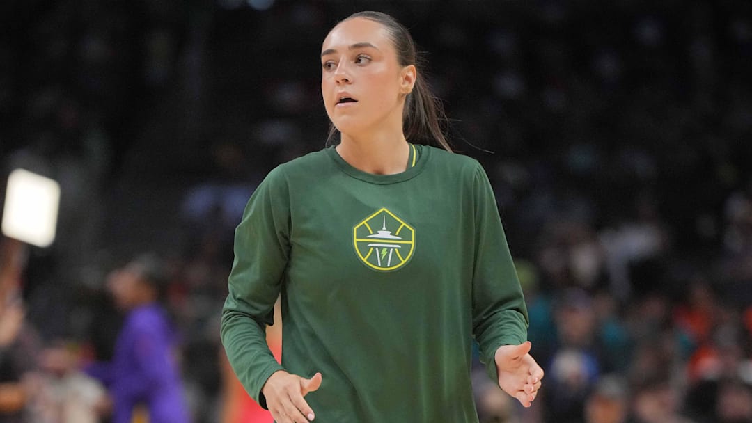 Seattle Storm guard Nika Muhl 