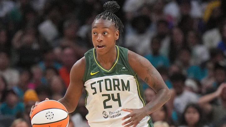 Seattle Storm guard Jewell Loyd.