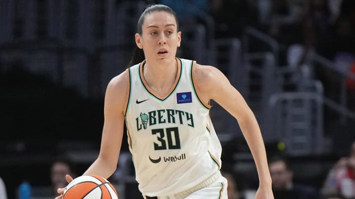 New York Liberty forward Breanna Stewart.