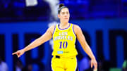 Los Angeles Sparks guard Kelsey Plum is a great prop target on Monday.